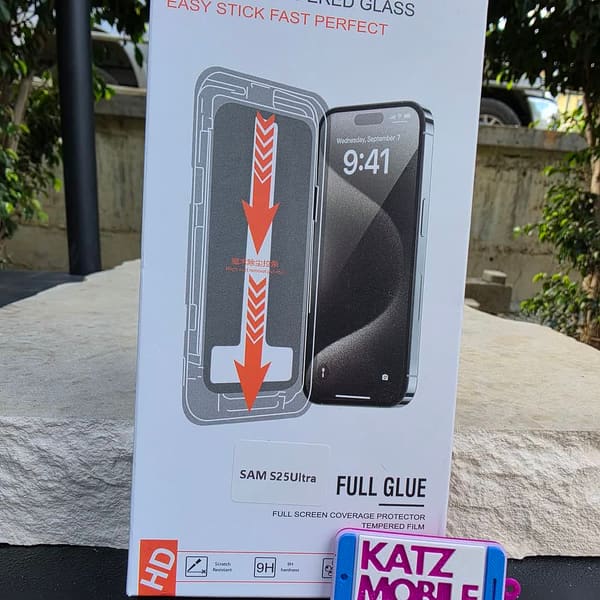 מגן מסך זכוכית מחוסמת שקופה KATZ לגלקסי